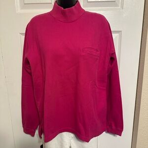 PATAGONIA Magenta Mock Turtleneck - Women’s Medium